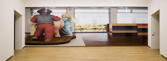 Louise Lawler, Produced in 1988, Purchased in 1989; Produced in 1989, Purchased in 1993 (adjusted to fit), 1995/2010. Installation view, Stedelijk Museum Amsterdam, 2010