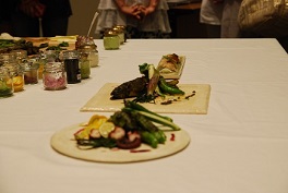 北大路魯山人の美 和食の天才展 ワークショップ「うつわは料理のきもの まないた皿に挑戦」
