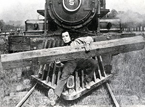 『キートンの大列車追跡』（1926年／アメリカ）