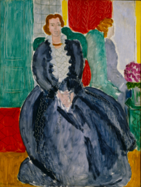 Henri Matisse, Small Blue Dress before a Mirror, 1937