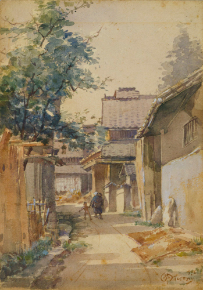 TOTORI Eiki, Behind Shin'nyodo, 1906