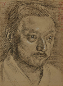 KISHIDA Ryusei, Portrait of Shibakawa Terukichi, 1919