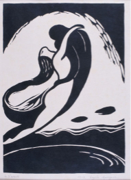 HASEGAWA Kiyoshi, Le vent (d'après une poésie de Yeats), 1915