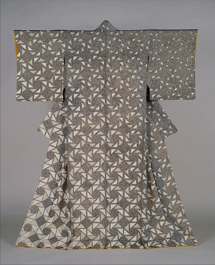 MORIGUCHI Kunihiko, Yuzen dyeing kimono 