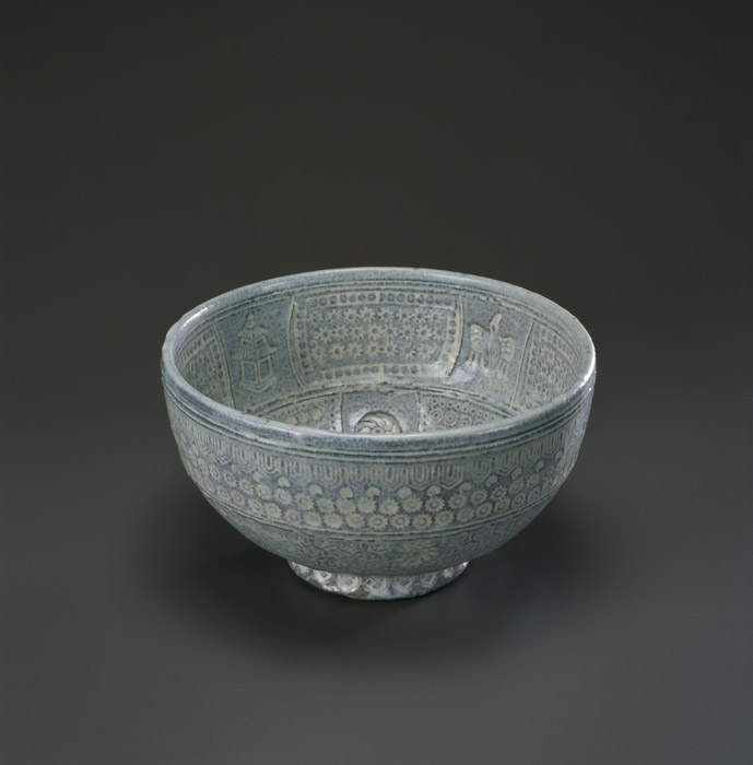 KAWAI Kanjiro, Slip Inlayed Bowl, 1922