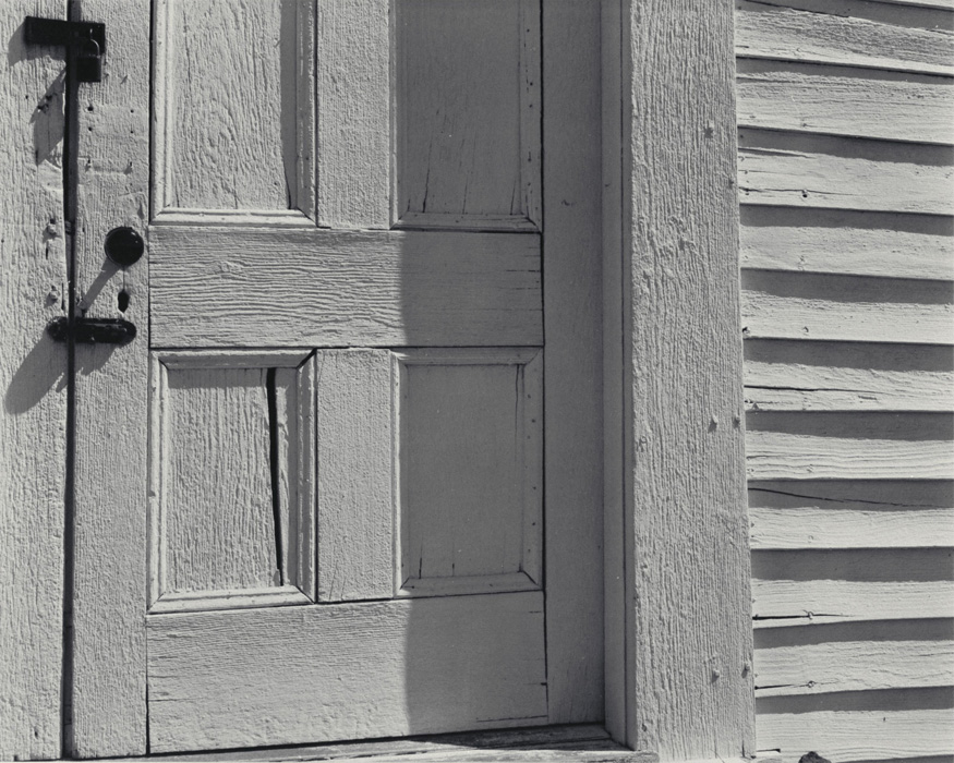 Edward Weston, Church Door, Hornitos, 1940