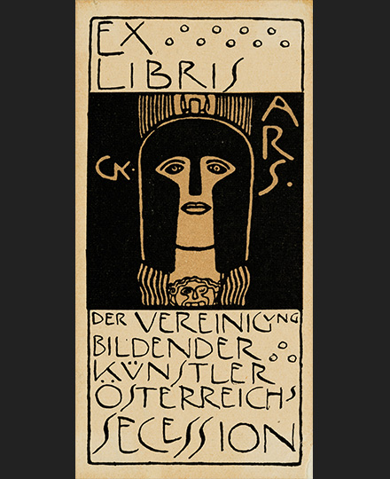 Gustav Klimt, Ex Libris for the Vienna Secession, c. 1900