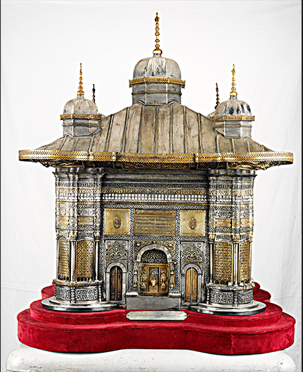 Model of Fountain of Sultan Ahmed III, Ottoman, 16 August 1893, Topkapi Palace Museum