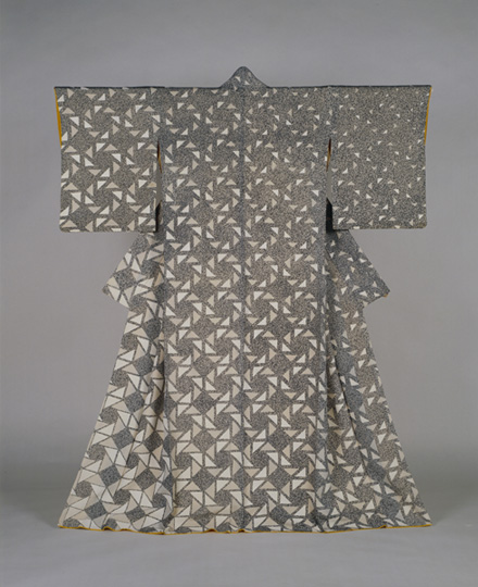 Yuzen kimono, 'Brightness of Snow', 1969, The National Museum of Modern Art, Kyoto