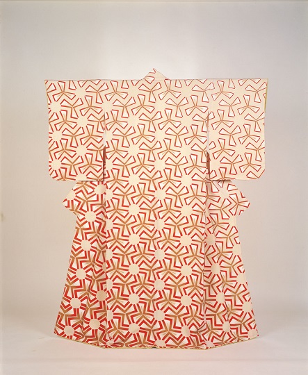 MORIGUCHI Kunihiko, Yuzen Kimono, “A Thousand Flowers”, 1969