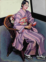 安井曽太郎《婦人像》1930年