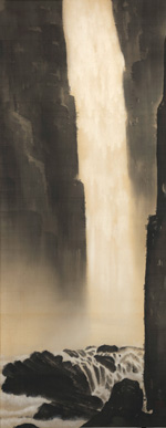 横山大観、飛泉、        1929年