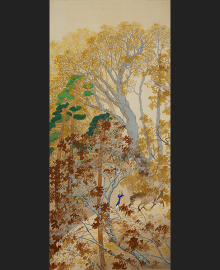 横山大観《山路》1912（明治45）年 京都国立近代美術館