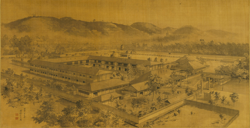 田村宗立《京都駆黴院図》1885年