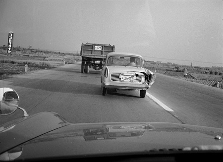八木一夫 《国道一号線所見》 1962年